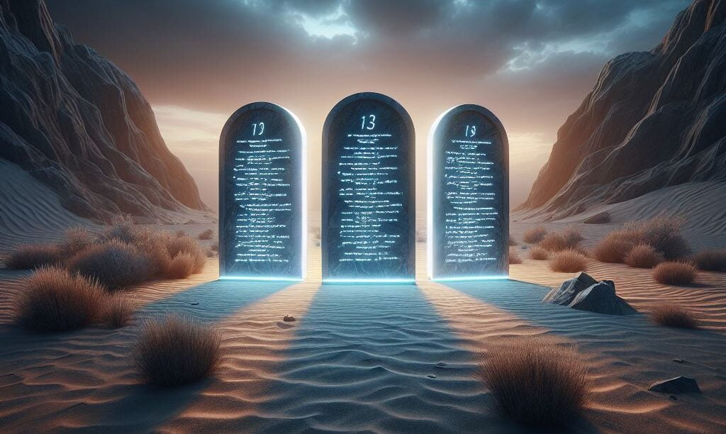 Esboço de pregação sobre os Dez Mandamentos